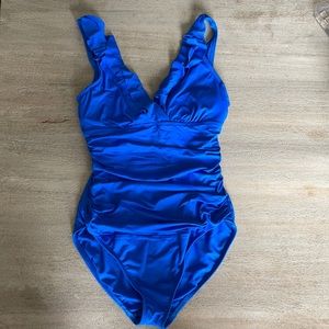 Ralph Lauren One Piece Ruffle Swumsuit